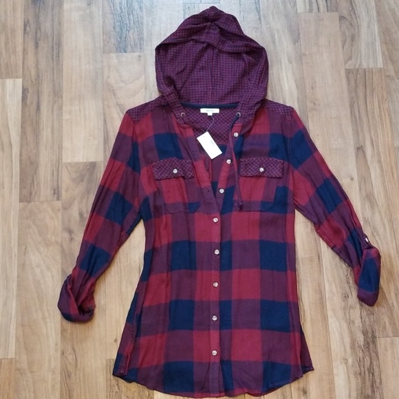 Maurices Tops - Maurice's plaid button down